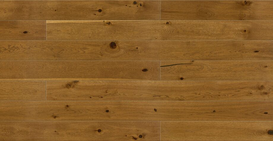 Parquet Oak Brown Sugar 1-strip 4 sides beveled brushed matt lacquer