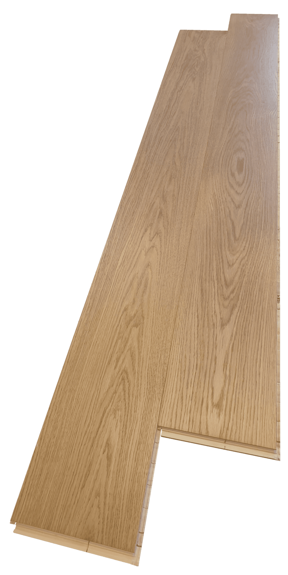 Parquet Trinity Oak Natur 1-strip beveled brushed oiled