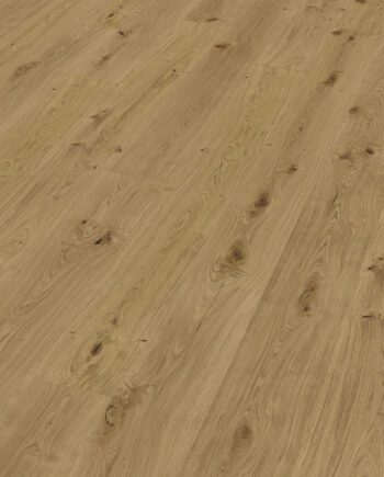 Wooden floor Trinity Oak Rustical 1-strip beveled hand scraped brushed oiled