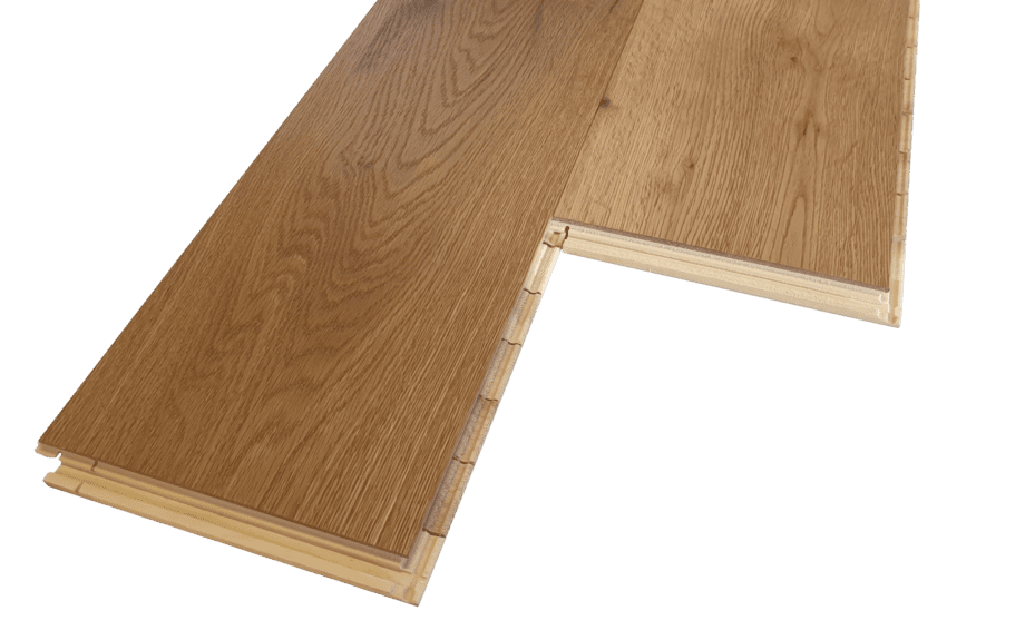 Parquet Oak Rustical 1-strip beveled brushed matt lacquered 189mm