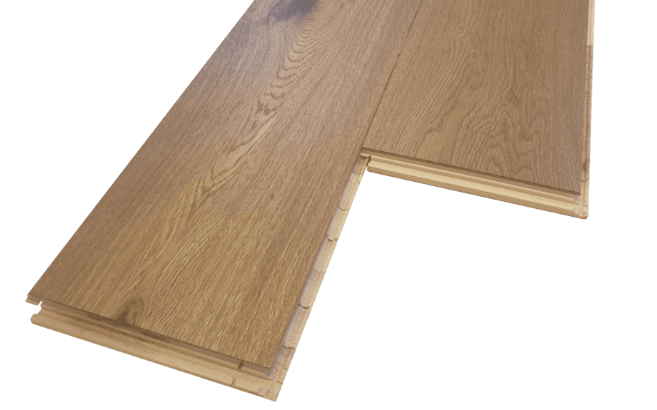 Parquet Oak Rustical 1-strip beveled brushed oiled 189mm