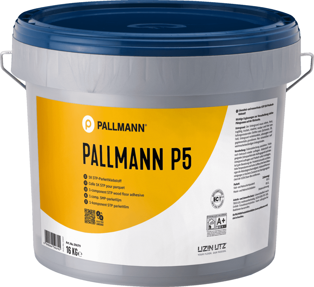 Parketiliim Pallmann P5 16kg plastik ämber