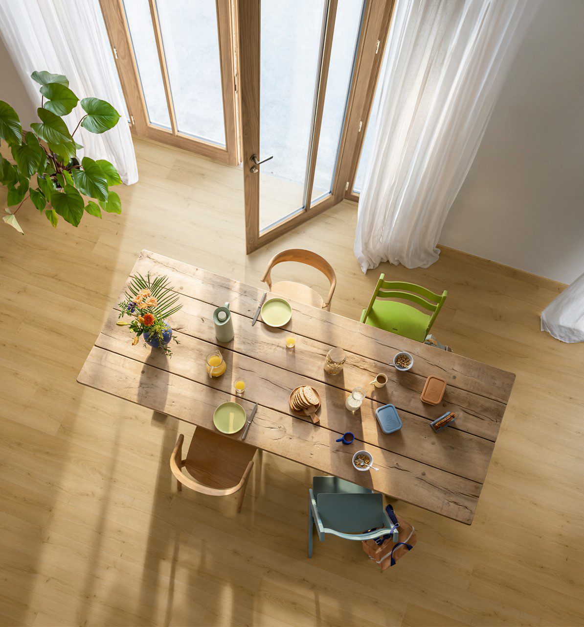 LVT flooring Quick-Step Bloom Brushed Oak Honey – 19