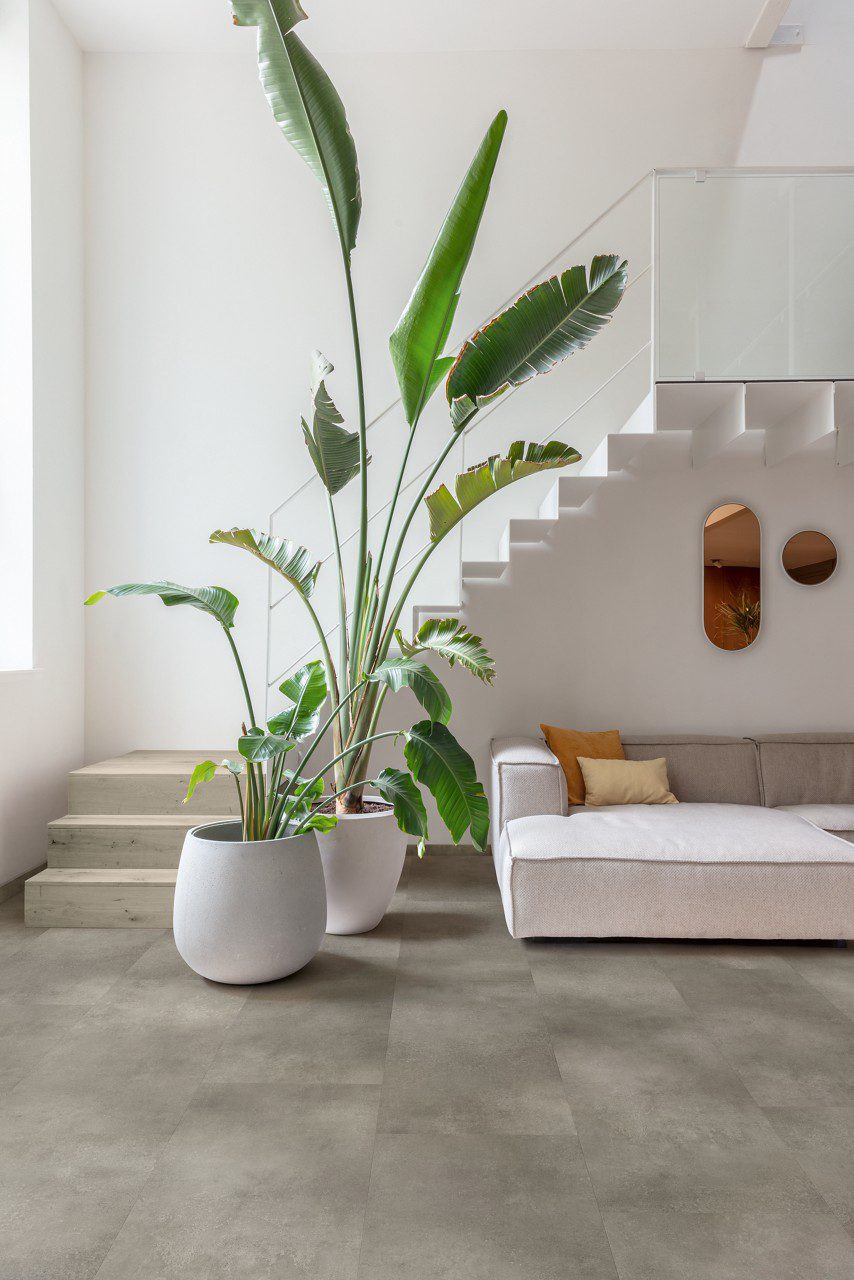 Vinyl floor tiles Quick-Step Illume Cloudy concrete – 5