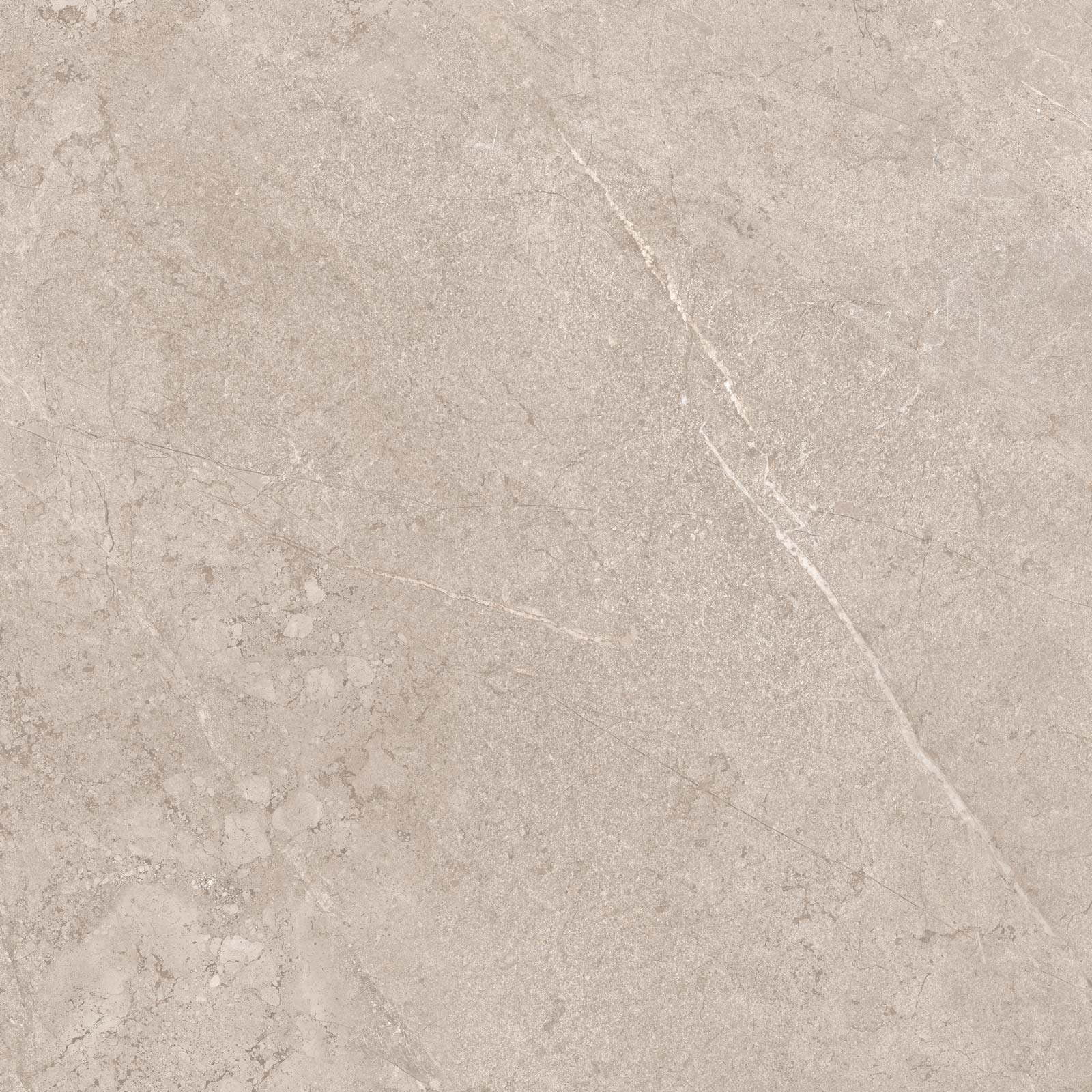 Kiviefektiga pehme matt keraamiline põrandaplaat Tau Lithos Soft Pearl, 100x100 cm, pärlhall, rektifitseeritud
