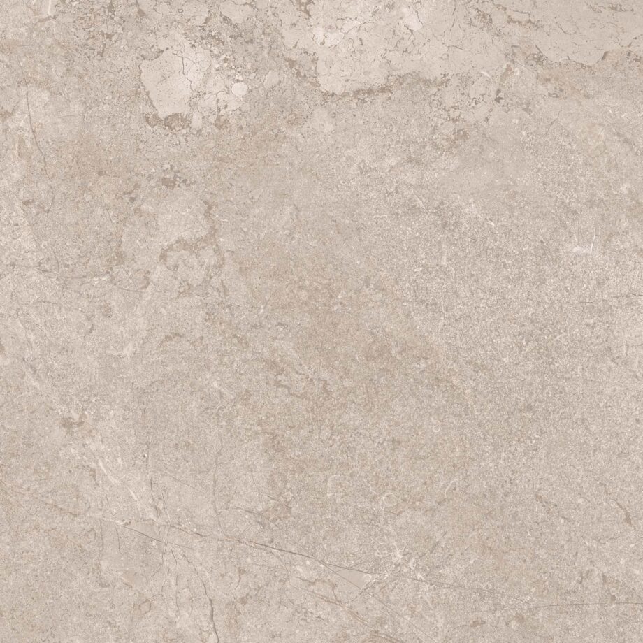 017.077.0169.16602-1 Kiviefektiga struktuurpinnaga keraamiline põrandaplaat Tau Lithos TXT Pearl, 60x60 cm, 9 mm, pärlhall, R10, rektifitseeritud