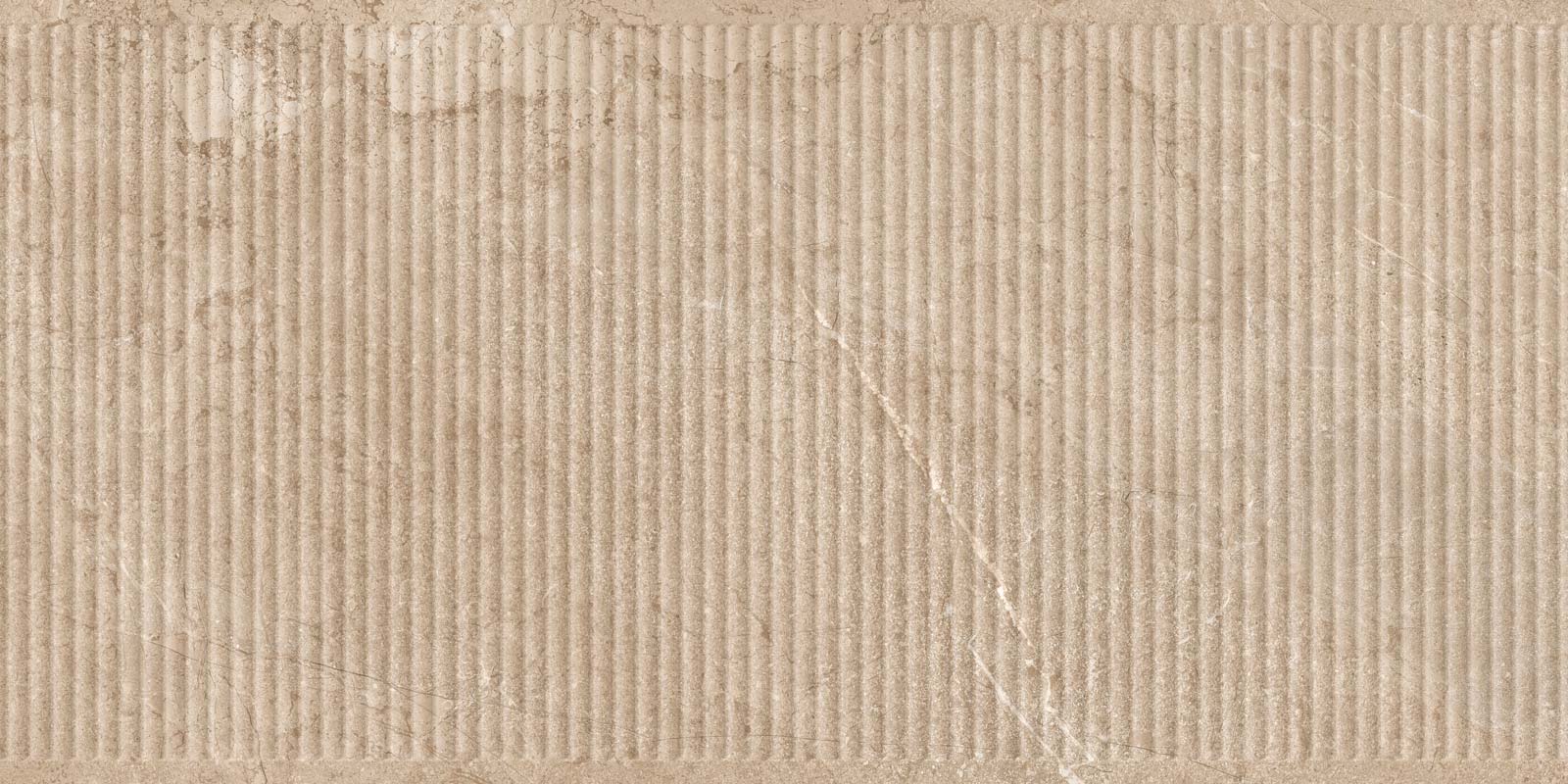 Reljeefne kiviefektiga keraamiline seinaplaat Tau Lithos Relief Sand, 60x120 cm, liivabeež, R10, rektifitseeritud