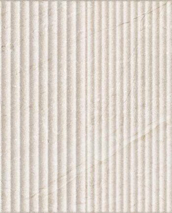 Reljeefne kiviefektiga keraamiline seinaplaat Tau Lithos Wall Relief Linen, 30x90 cm, 8,7 mm, linane beež, rektifitseeritud