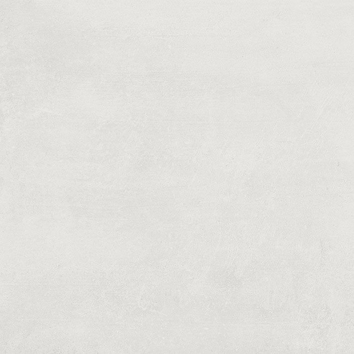 Betoonimustriga matt keraamiline põrandaplaat Tau Lema White, 60x60 cm, 9 mm, valge, R10, rektifitseeritud