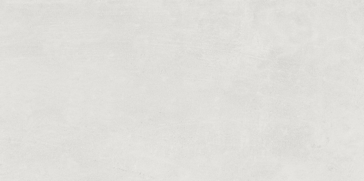 Betoonimustriga matt keraamiline põrandaplaat Tau Lema White, 60x120 cm, 10,5 mm, valge, R10, rektifitseeritud