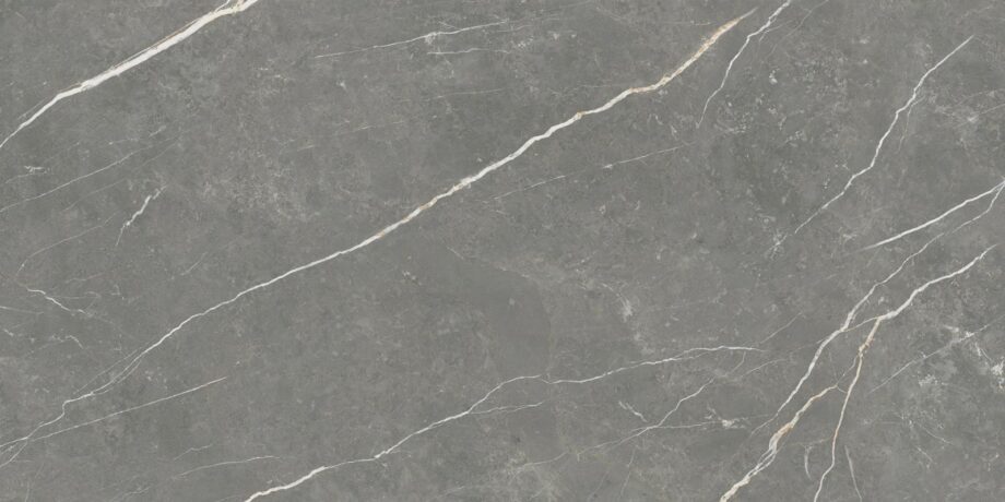 035.869.0294.09213-1 Marmorefektiga matt keraamiline põrandaplaat Tau Elite Graphite, 60x120 cm, 10,5 mm, grafiithall, R10, rektifitseeritud