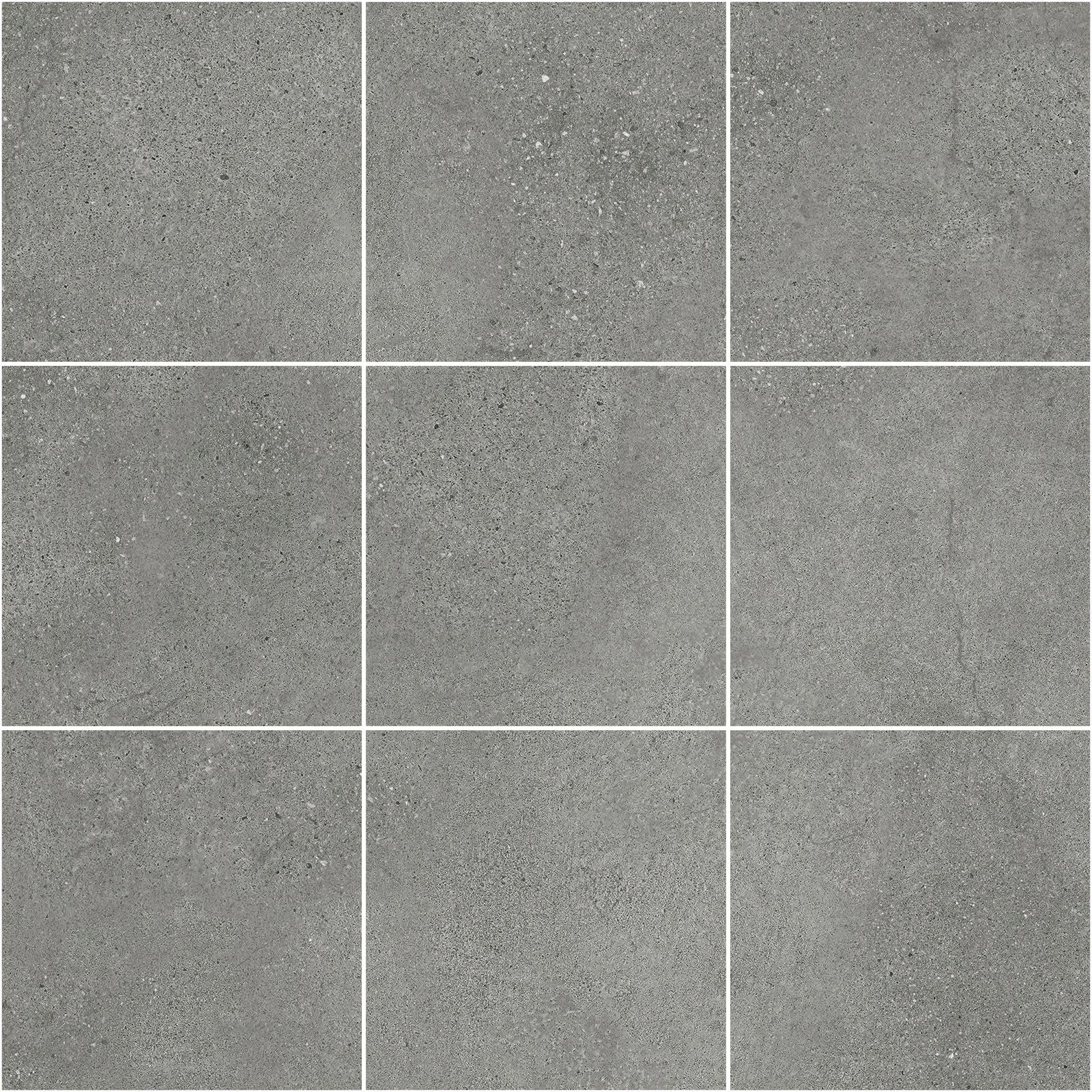Betoonimustriga mosaiikplaat Tau Integra Gray 10x10, 30x30 cm, hall