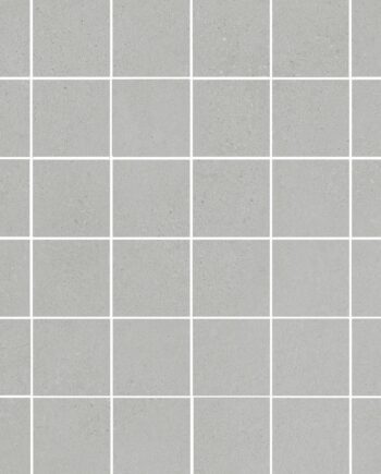 Betoonimustriga mosaiikplaat Tau Integra Silver 5x5, 30x30 cm, hõbehall