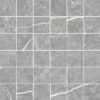 038.281.0368.07981-1 Marmorefektiga poleeritud mosaiikplaat Tau Elite Gray 5x5 Pol, 30x30 cm, hall