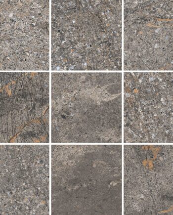 Kiviefektiga mosaiikplaat Tau Mainstone Gray 10x10, 30x30 cm, hall