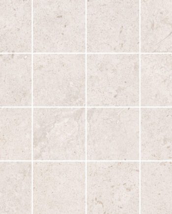 Kiviefektiga portselanmosaiik Tau Dorset White 7x7, 30x30 cm, valge