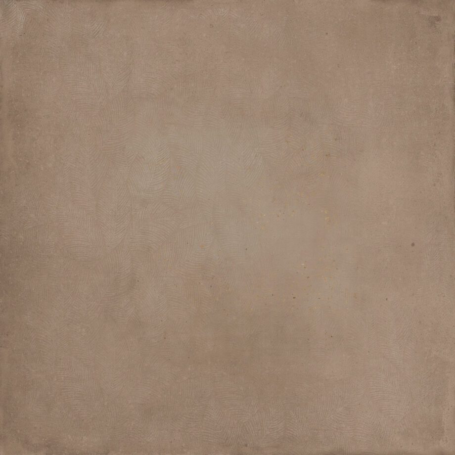 085.002.0154.15764-1 Betoonimustriga keraamiline dekoorplaat Tau Detroit Cotto Dc, 120x120 cm, 7,8 mm, terrakota, R10, rektifitseeritud