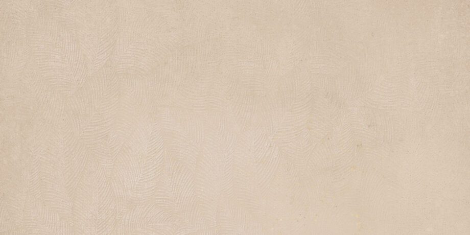 085.022.0313.15764-1 Betoonimustriga keraamiline dekoorplaat Tau Detroit Linen Dc, 60x120 cm, 7,8 mm, linane beež, R10, rektifitseeritud
