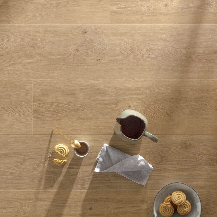 Tugevdatud südamikuga LVT vinüülparkett Floorify Long Plank Cognac F019 4 Tugevdatud südamikuga LVT vinüülparkett Floorify Long Plank Cognac F019