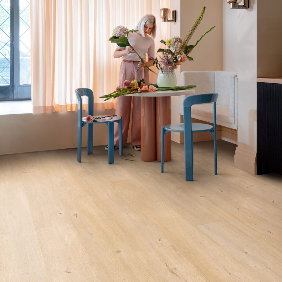 Tugevdatud südamikuga LVT vinüülparkett Floorify XL Plank Petit Beurre F092 2 Tugevdatud südamikuga LVT vinüülparkett Floorify XL Plank Petit Beurre F092