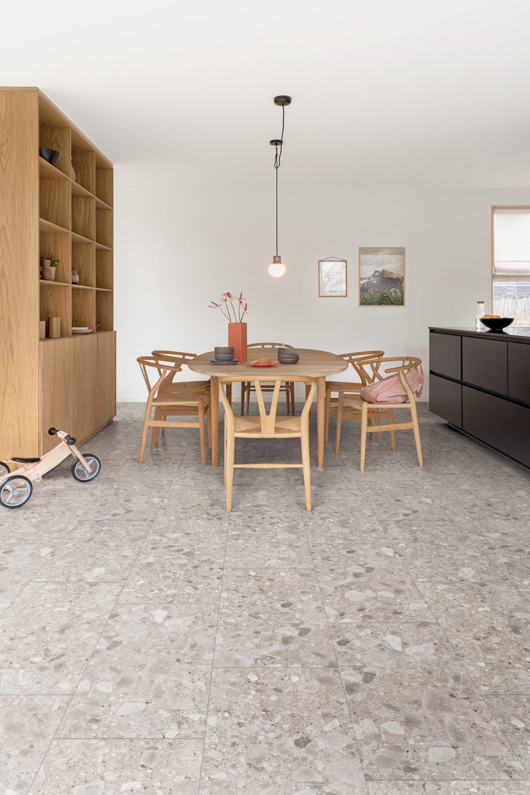 Tugevdatud südamikuga LVT vinüülplaat Floorify Small Tile Ceppo F527