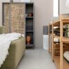 Tugevdatud südamikuga LVT vinüülplaat Floorify Large Tile Pebble Beach F030