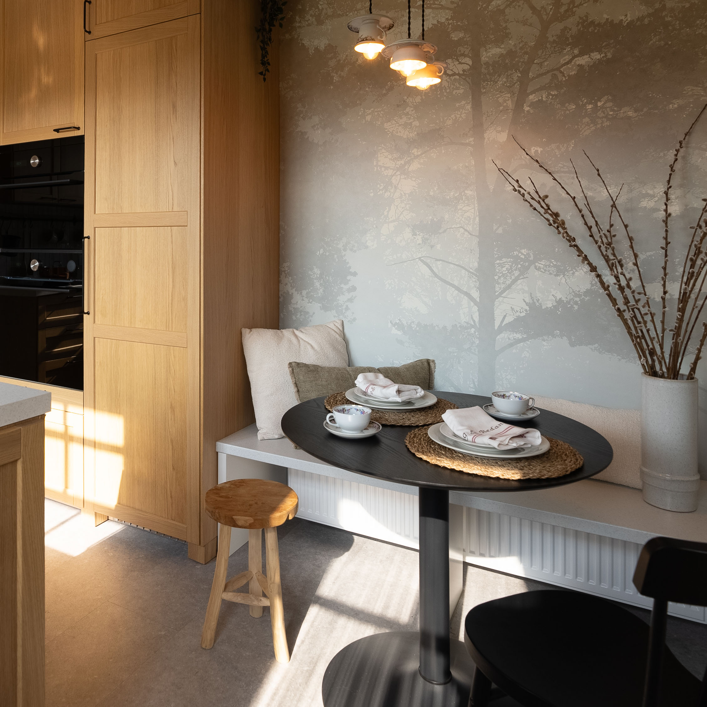 Tugevdatud südamikuga LVT vinüülplaat Floorify Small Tile Etna F531