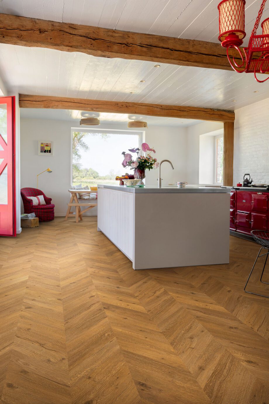 Tugevdatud südamikuga LVT vinüülparkett Floorify Chevron Oscar F733 2 Tugevdatud südamikuga LVT vinüülparkett Floorify Chevron Oscar F733