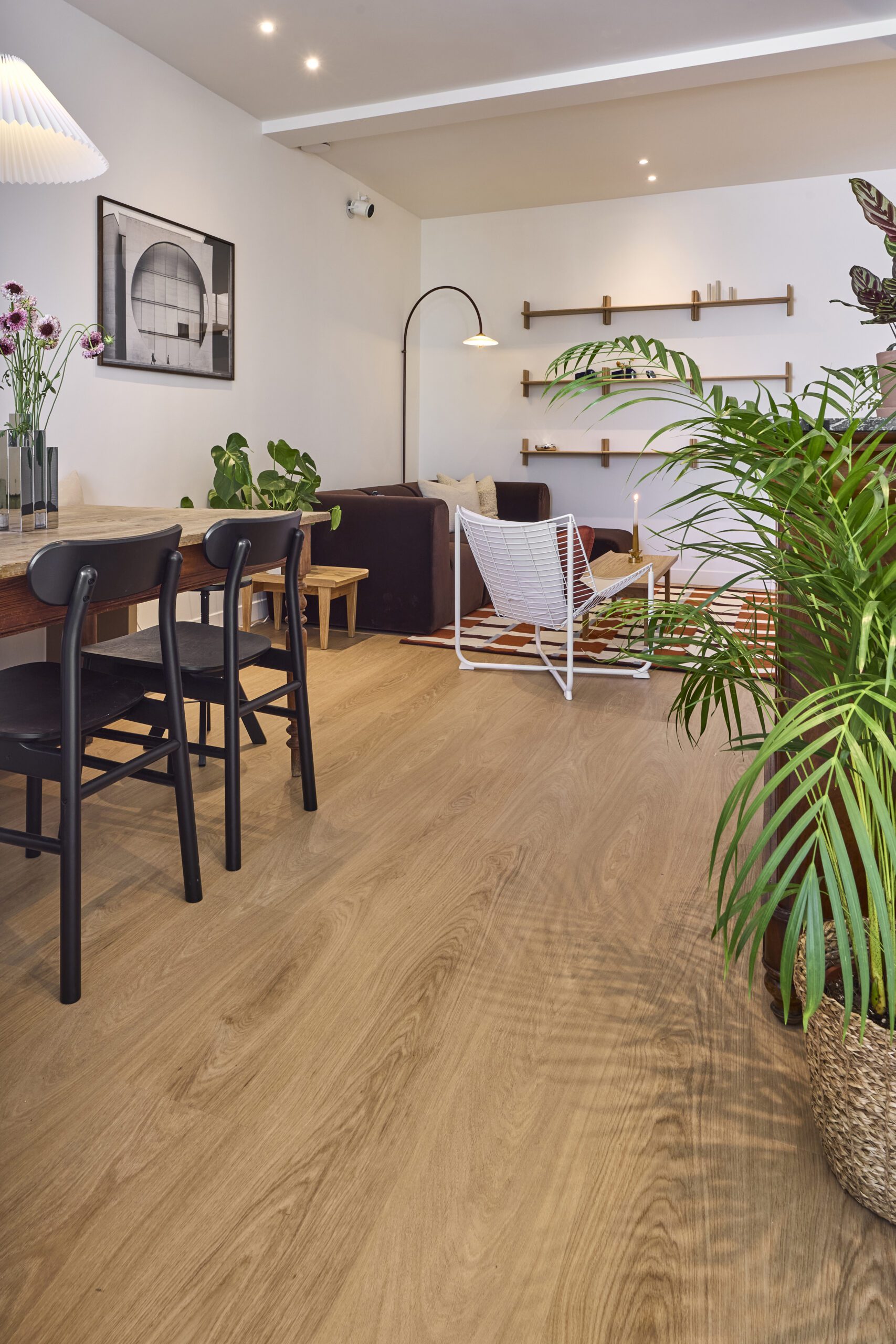 Tugevdatud südamikuga LVT vinüülparkett Floorify Long Plank Butter Crisps F002