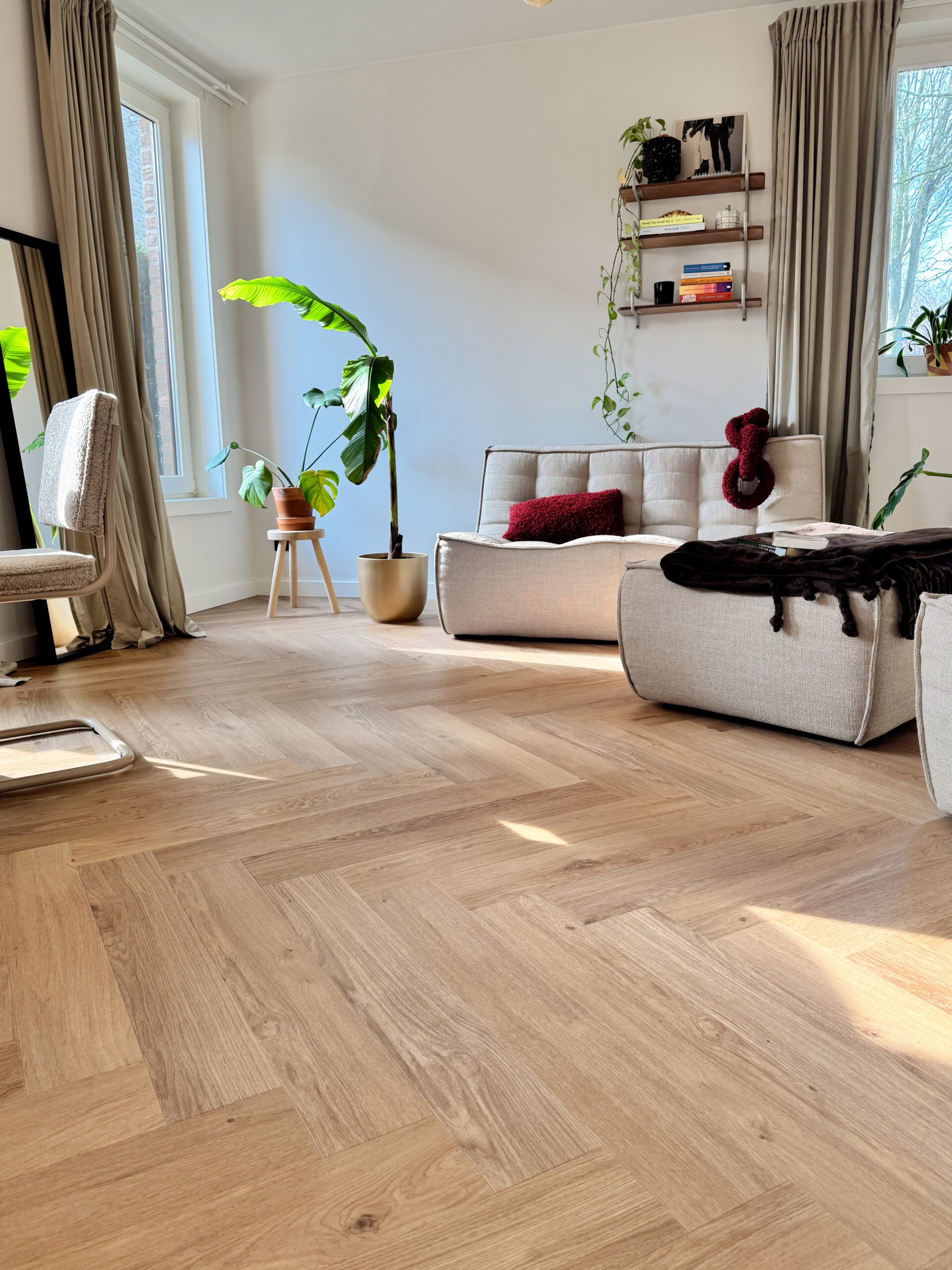 Liimitav kalasaba vinüülparkett Floorify Gluedown Anago FG319