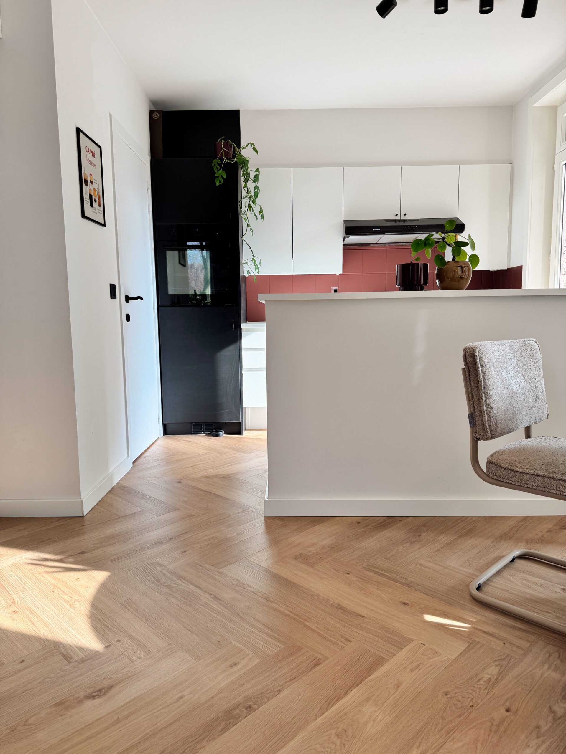 Liimitav kalasaba vinüülparkett Floorify Gluedown Large Anago FG619