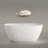 Freestanding Bath PAA PERLA 145 145x71 cm, Cast Stone – 7