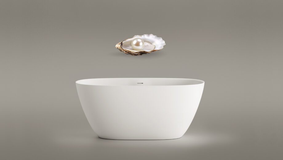Freestanding Bath PAA PERLA 145 145x71 cm, Cast Stone – 7
