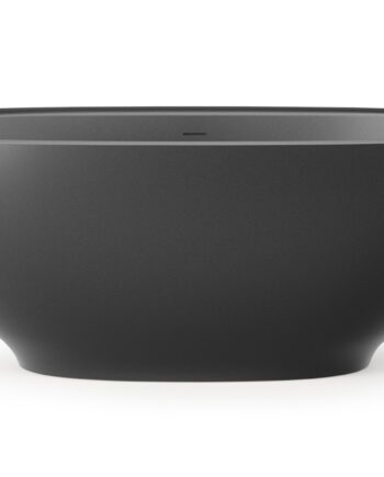 Freestanding Bath PAA DOLCE 180x90 cm, Black Graphite