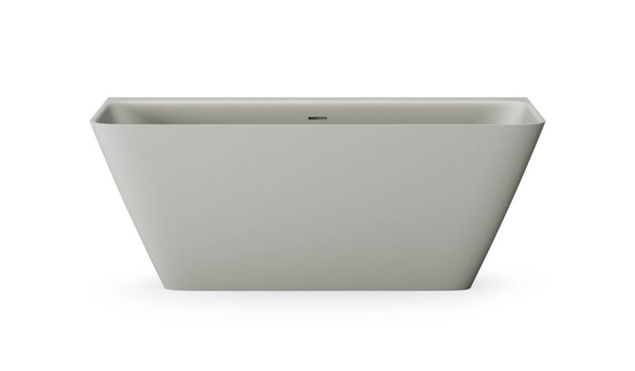Seinaäärne kivivann PAA QUADRO WALL 160,5×76 cm, matt Silkstone 3 Back-to-Wall Bath PAA QUADRO WALL 160.5x76 cm, Silkstone – 3