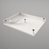 Shower Tray PAA LARGO 80x100 cm, Cast Stone – 3