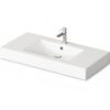Basin with Vanity Top PAA LONG STEP 100, 100×49 cm Basin with Vanity Top PAA LONG STEP 100, 100x49 cm