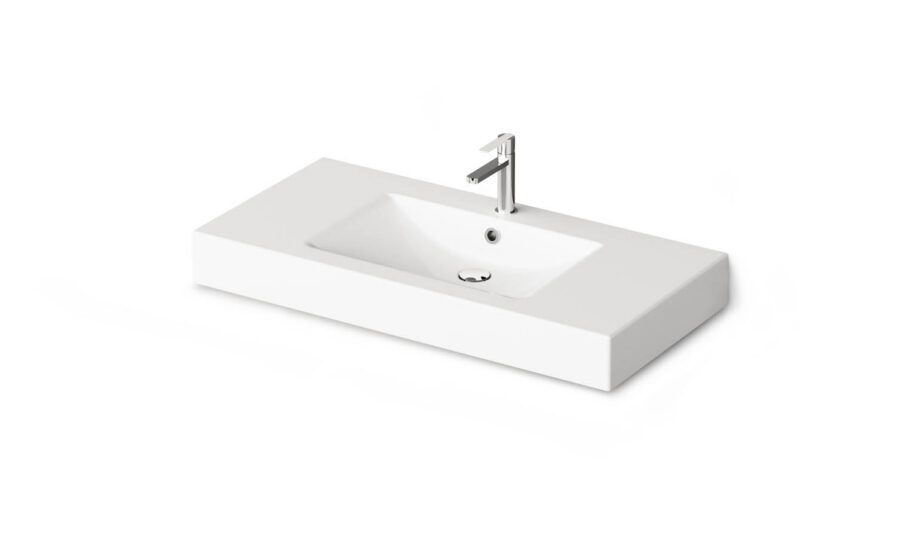 Basin with Vanity Top PAA LONG STEP 100, 100×49 cm Basin with Vanity Top PAA LONG STEP 100, 100x49 cm