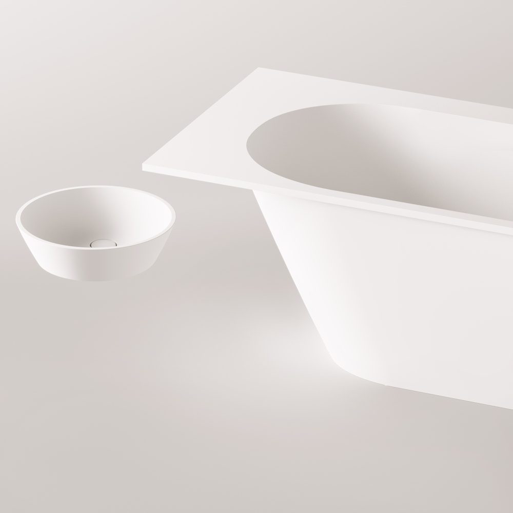 Made-to-Measure Bath PAA DECO SHAPE RE, Silkstone – 5