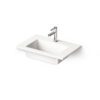 Vanity Basin PAA LOTO MINI 60, 60x40 cm, Cast Stone