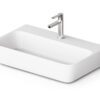 Wall Hung Basin PAA QUADRO 70×43 cm, Cast Stone Wall Hung Basin PAA QUADRO 70x43 cm, Cast Stone