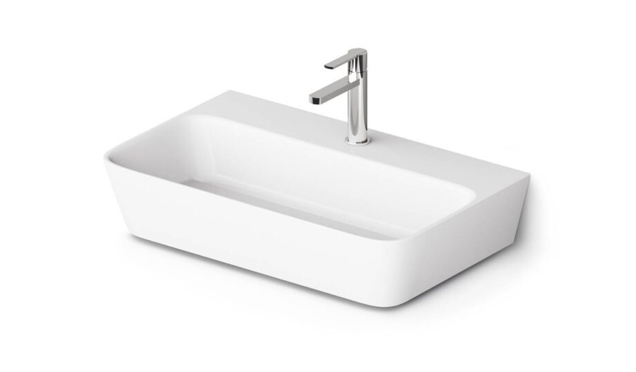 Wall Hung Basin PAA QUADRO 70×43 cm, Cast Stone Wall Hung Basin PAA QUADRO 70x43 cm, Cast Stone