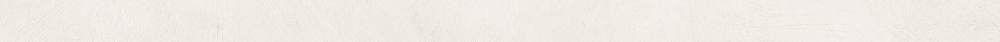 Solid colour porcelain listello ABK Alterego Milk, 5x120 cm, 8.5 mm, matt