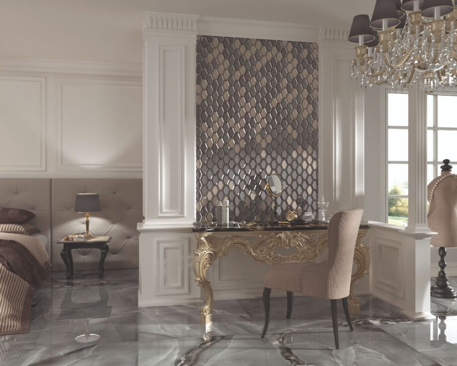 Glass mosaic Dune Summum, 25x32 cm, 8 mm – interior