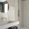 Ceramic mosaic Dune Kit-Kat Ivory Glossy, 11.5x23.1 cm, 8 mm – interior