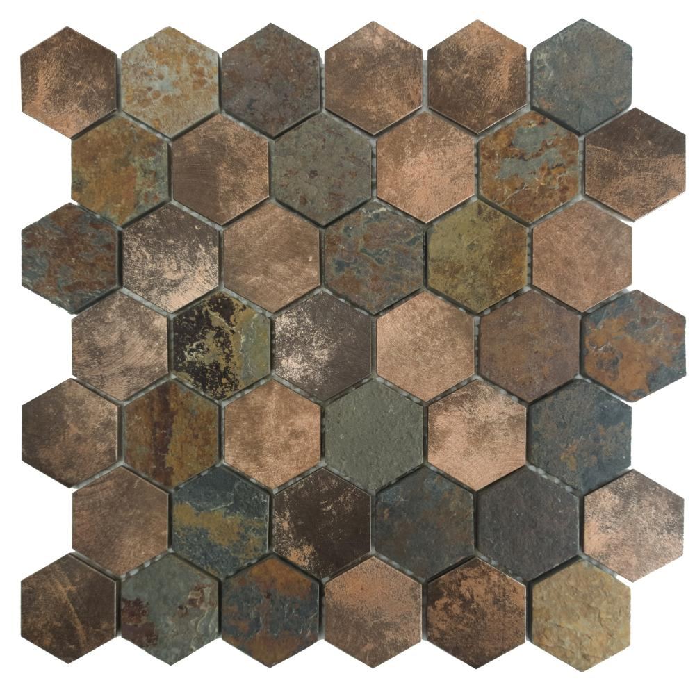 Metal mosaic Dune Mystic, 30x30.5 cm, 8 mm