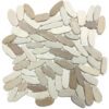 Stone mosaic Dune Jambi, 28.9x30.5 cm, 8 mm