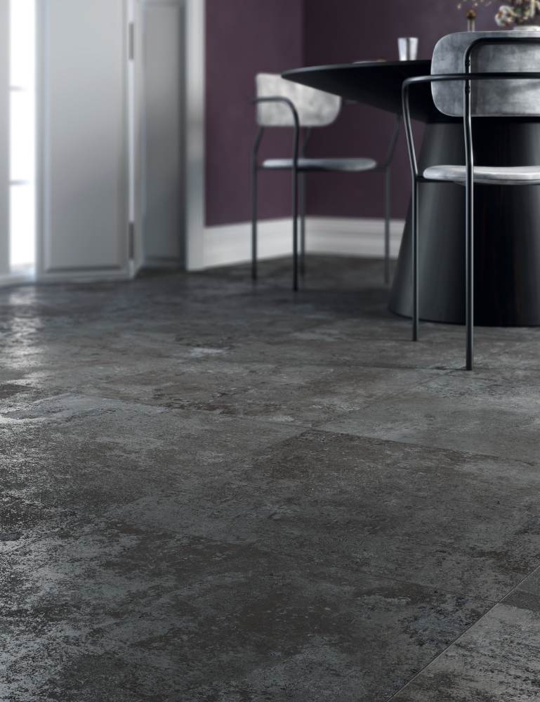 Concrete effect porcelain tile ABK Ghost Taupe, 60x60 cm, 8.5 mm, natural matt, slip-resistant R10