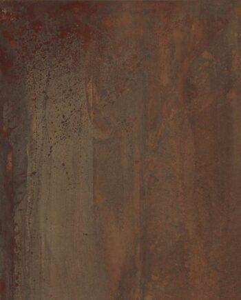 Metal effect porcelain floor tile ABK Interno 9 Wide Rust, 80x80 cm, 8.5 mm, natural matt, slip-resistant R10