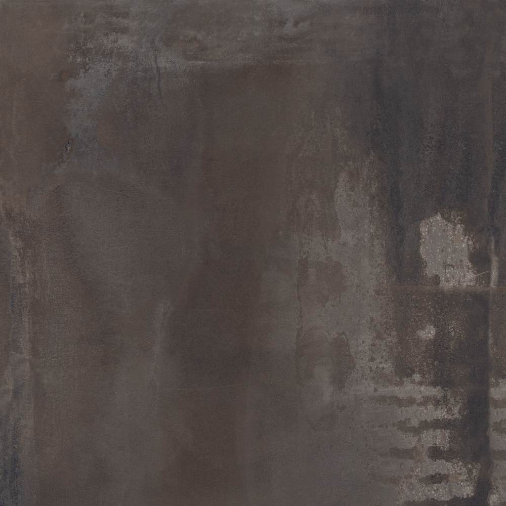 Metal effect porcelain tile ABK Interno 9 Dark, 60x60 cm, 8.5 mm, natural matt, slip-resistant R10